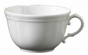 Ginori Antico Doccia White Teacup (Only)